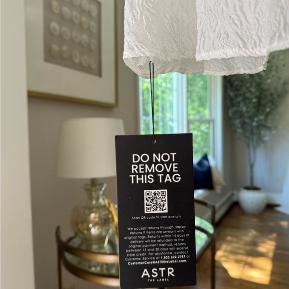 ASTR the Label Jacquard pleated mini dress-NWT Sz small - Picture 7 of 9